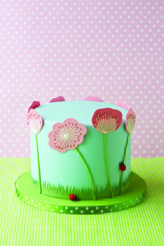 mycakedeco's tweet image. We’re dreaming of sunny climes, so why not create a beautiful fantasy-garden cake, decorated with whimsical flowers.