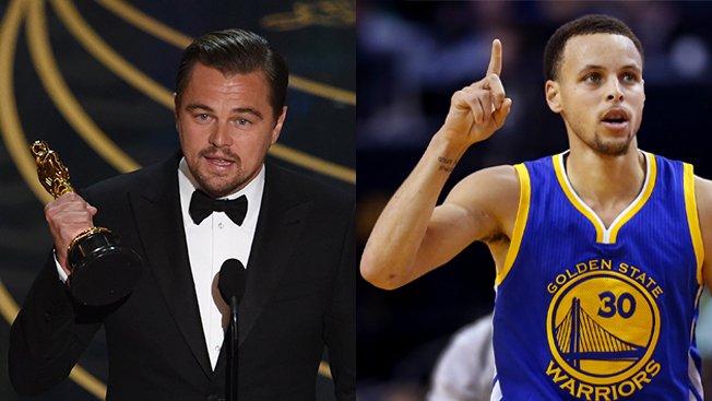 Adweek's tweet photo. Who had a better weekend on social media: @LeoDiCaprio or @StephenCurry30? https://t.co/HpKX8EBhiH https://t.co/4Rd11ShxWQ