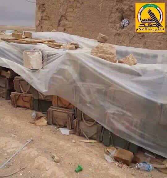قوات #الحشد_الشعبي تسيطر على مخازن للاعتدة تابعة لـ #داعش في جزيرة #سامراء
#عمليات_الامام_علي_الهادي