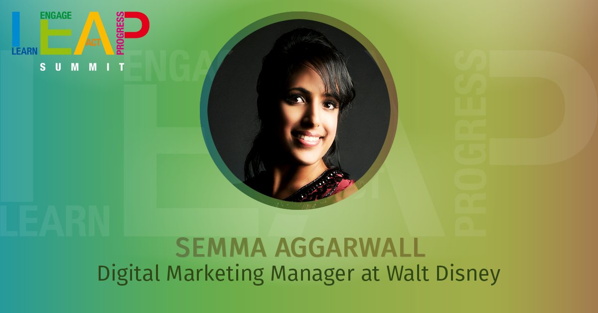 Our women's week can start! We are presenting you amazing #LeapZg speaker from <a href="/WaltDisneyComp/">TheWaltDisneyCompany</a>, <a href="/seemaontheweb/">Seema Aggarwal</a>! ;)