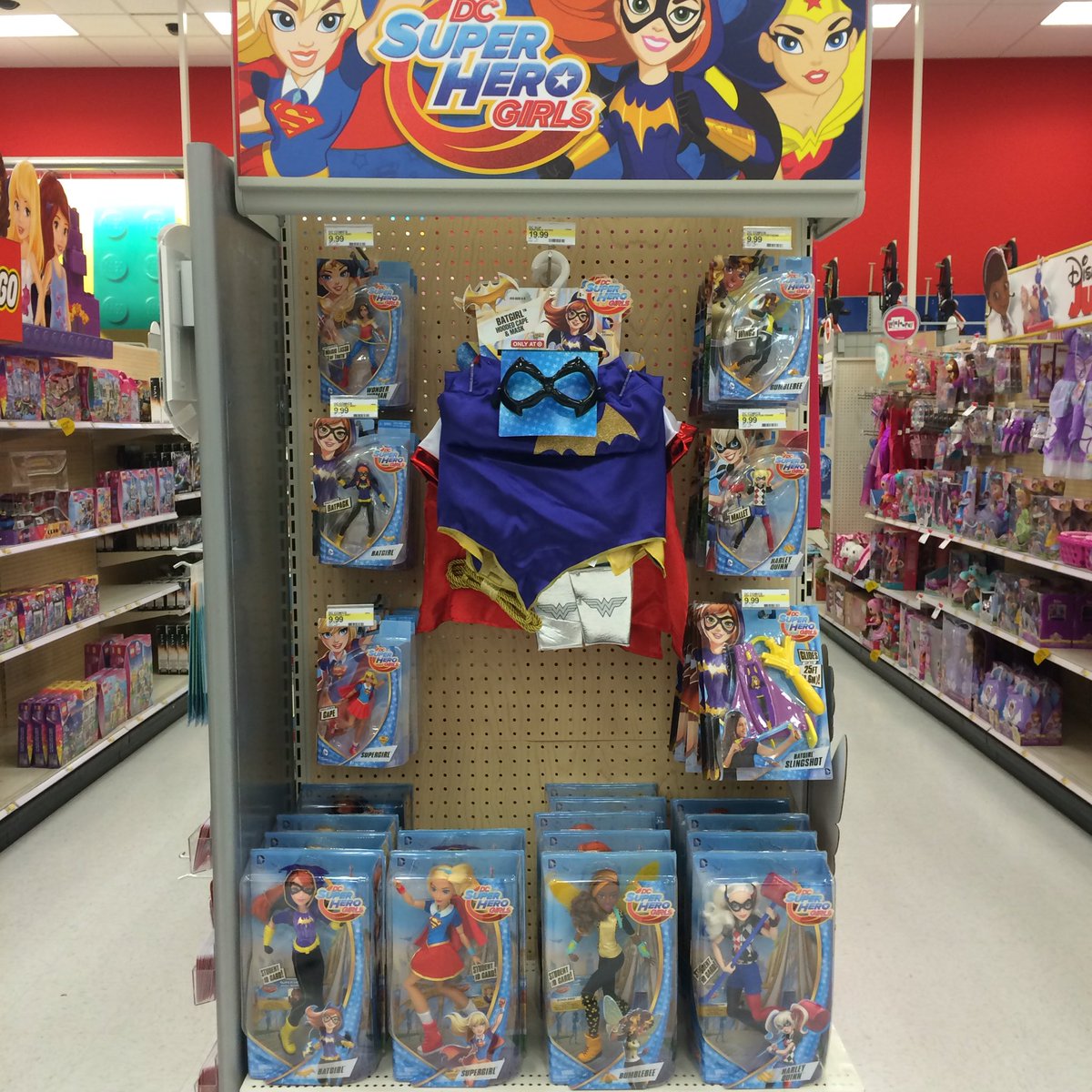 DC brings you #GirlPower! It's excellent cape weather at #T0995 #targetlovesheroes