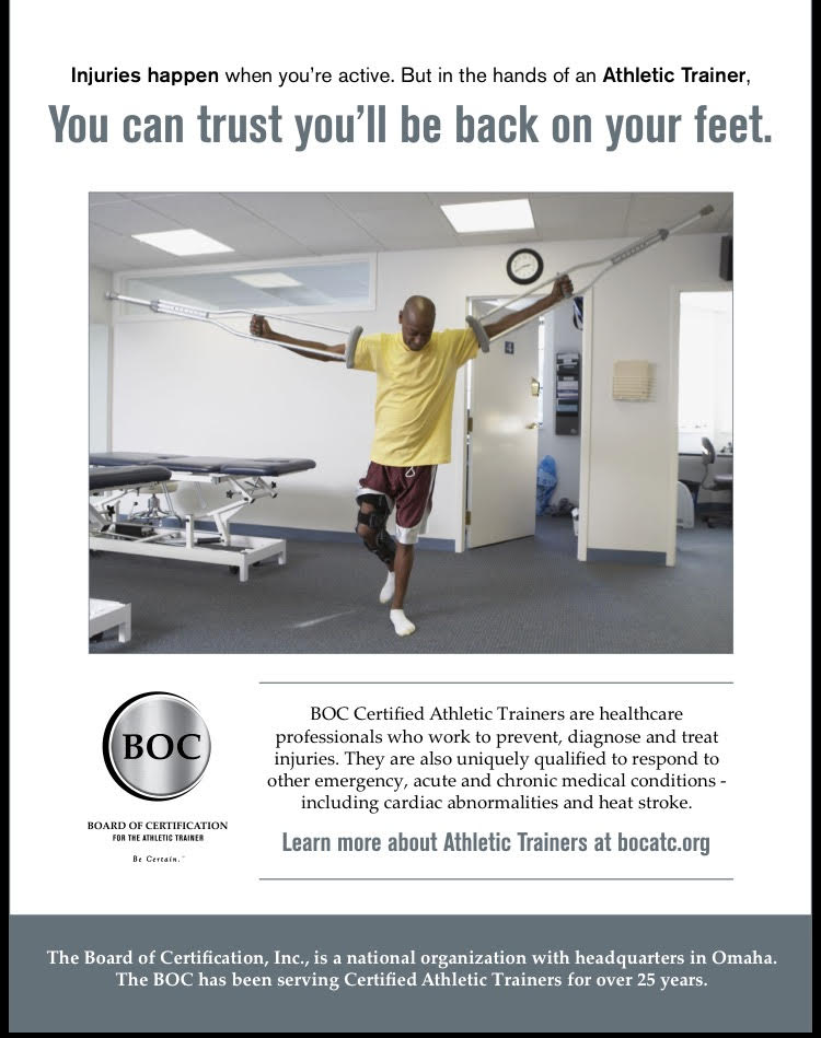 CATA_D8's tweet photo. #NATM2016 Athletic Trainers provide a safer approach to work, life, and sport
@govjbrown @CAgovernment https://t.co/FZRn0dobpl