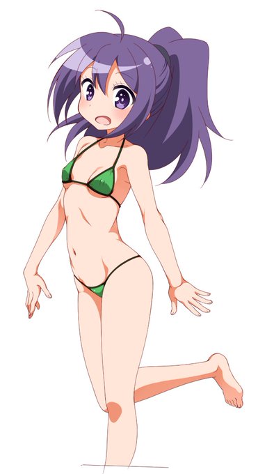 全然イラスト増えてないじゃん! #GJ部マイクロビキニ部 