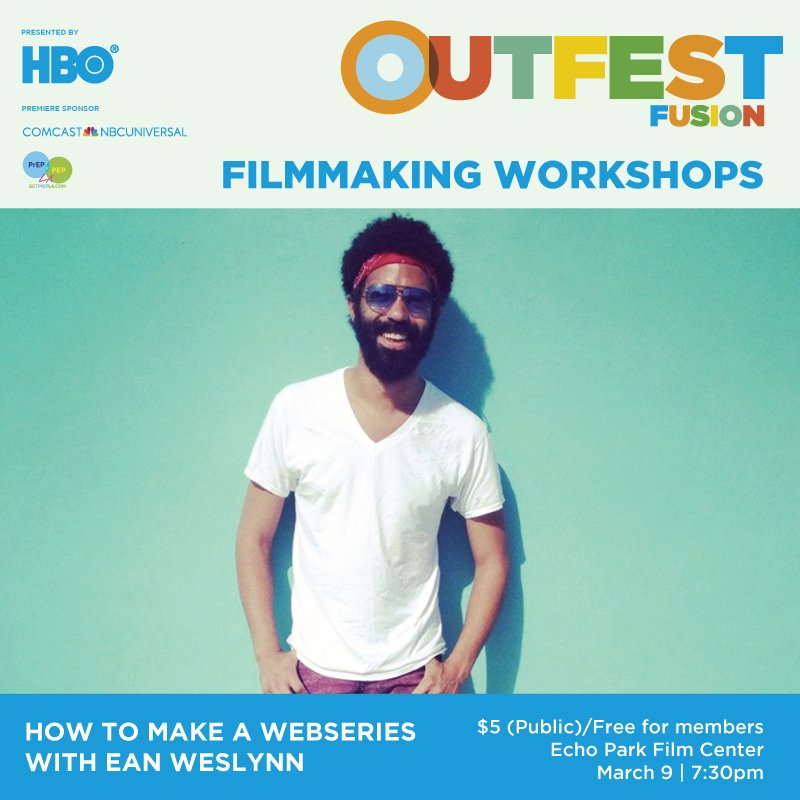 HOW TO MAKE A WEB SERIES WITH <a href="/eanweslynn/">ean with an e</a>: Discussing everything from script to shooting. bit.ly/1oYOzt7