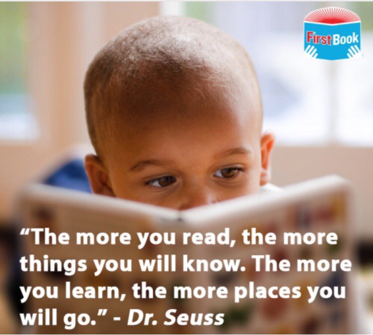 FirstBook's tweet photo. Are you ready to #ReadAcrossAmerica? Tomorrow is the big day: #DrSeuss' birthday! How're you celebrating? https://t.co/Uy3SJUtOIG