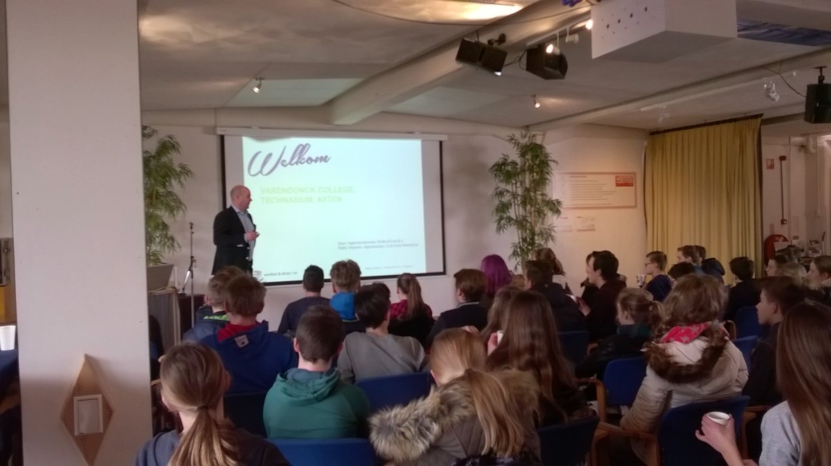 Leuke dag gehad met 64 leerlingen van Technasium College Varendonck Asten. Zijn ze nu enthousiast voor Techniek?