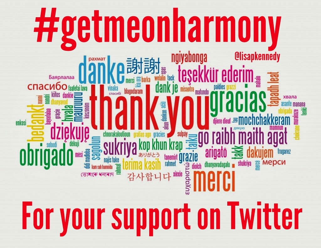 lisapkennedy's tweet photo. Massive thank you to everyone 
#getmeonharmony https://t.co/LOwswy2goO