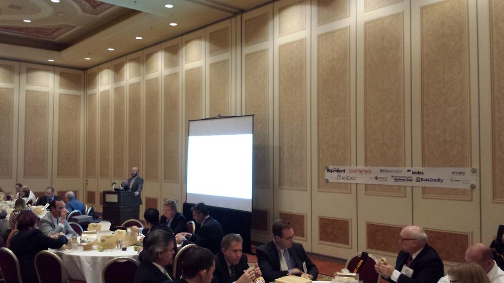 InspirusC's tweet photo. Thabks tonour membership for attending. Great luncheon guys @CSOHIMSS @Scott_Mash https://t.co/EqtYZ2jpHJ
