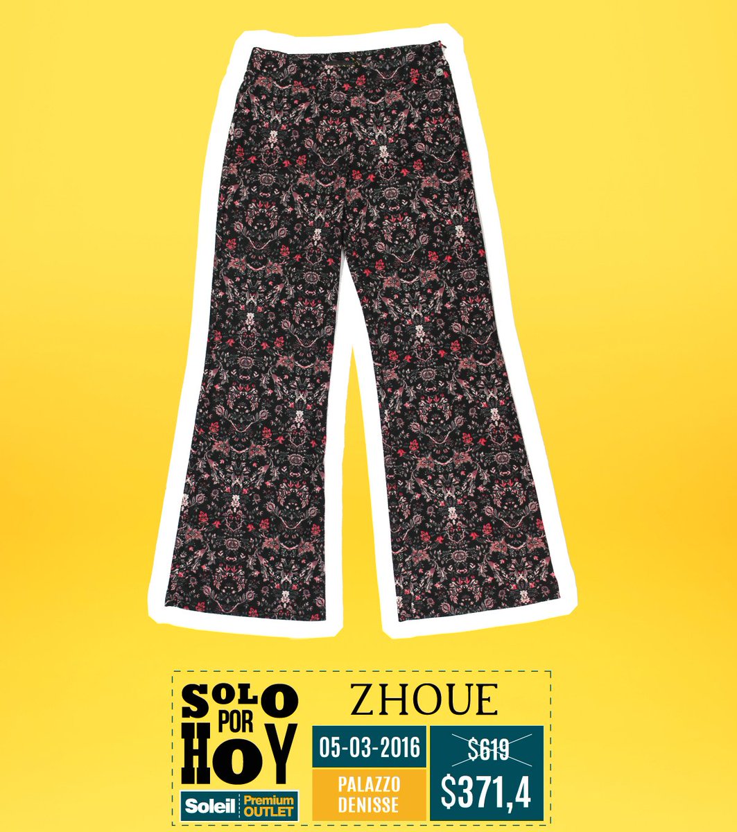 SoleilOutlet's tweet photo. Vení a nuestro Shopping y aprovechá del #SoloPorHoy en #ZHOUE.
Legales:https://t.co/gLislUzHeu https://t.co/PCNzOHcoCH