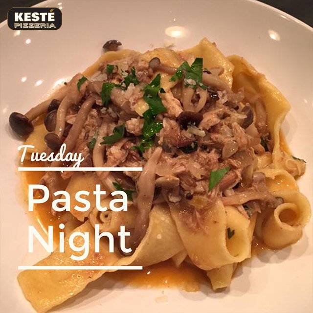 kestemtl's tweet photo. Today #pizza &amp; #pasta menu $10, wines starting at $5 - Ce soir pizza &amp; pâtes menu 10$, des vins à partir de 5$. #mtl https://t.co/YvYVt4NdFI