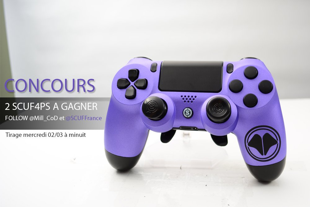 M_COD_FR's tweet photo. Nouvelle semaine CWL, nouveau concours !

RT + Follow @Mill_CoD et @ScufFrance pour participer

Supportez #MFighting https://t.co/daL583GKQF