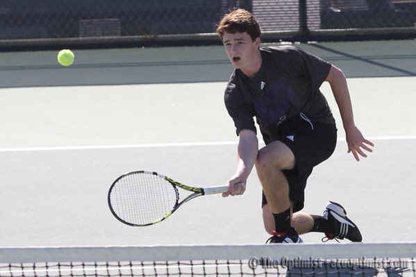 Sophomore Henry Adams earns honorable mention for <a href="/SouthlandSports/">Southland Conference</a> men's tennis Player of the Week Award. #ACUTENNIS