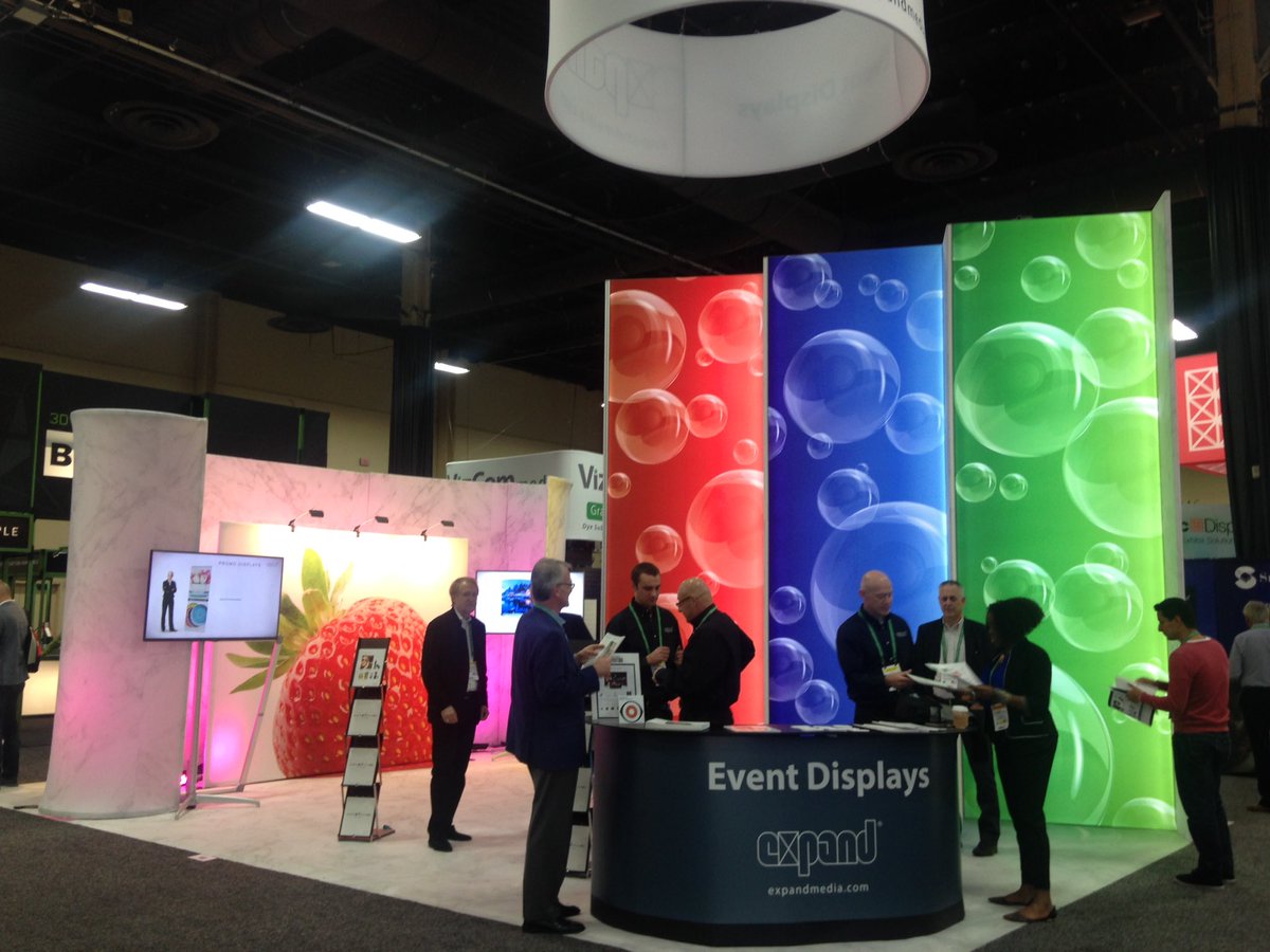 ExpandUS's tweet photo. Having a delicious experience at #booth1413 with the #expandus team at #EXHIBITORLIVE! https://t.co/9eyTi4nZi0
