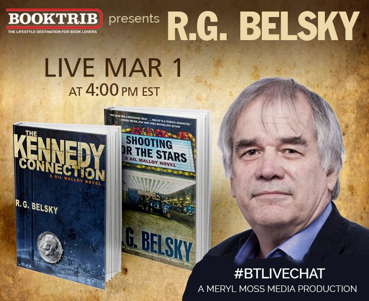 AtriaMysteryBus's tweet photo. Gil Malloy creator @DickBel LIVE on @BookTrib in 5 minutes! https://t.co/ZUipd51LL0 #BTliveChat https://t.co/riIaC3CJlZ