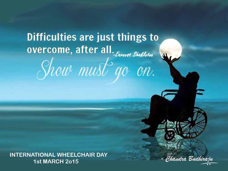 1st March is International Wheelchair Day. Celebrate in your own way in #Ankara #IWD bit.ly/iwd1march