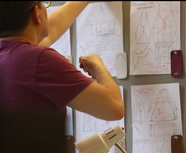 franklamendola's tweet image. Lining &apos;em up ...ready to edit 
#handbags #sketches #designdirection
#spring2017 #design101