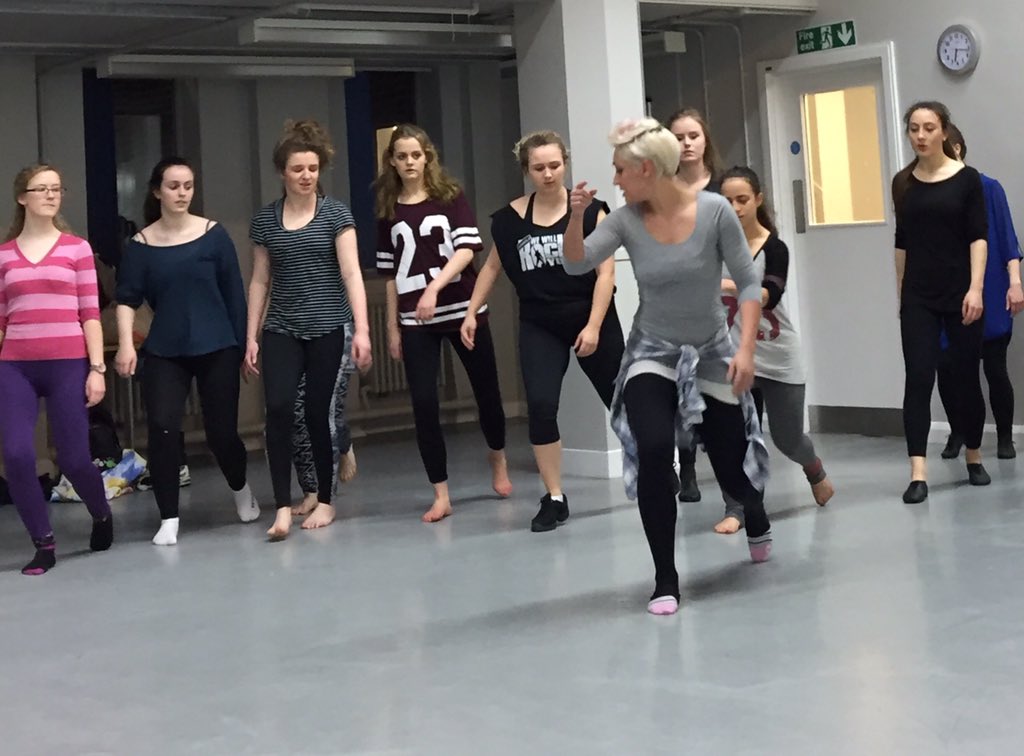 VictoriaEllen18's tweet photo. A privilege to watch the fabulous 'Katie Love' take a #dance workshop this evening @BirminghamDrama @unibirmingham https://t.co/8DbtMVkb4A