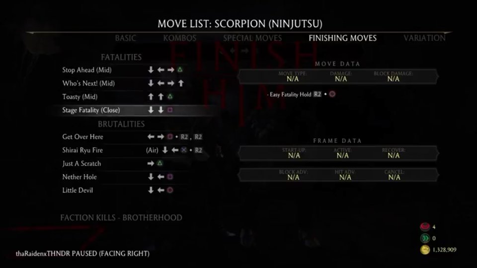 Mortal Kombat X - Fatality - Scorpion Whos Next