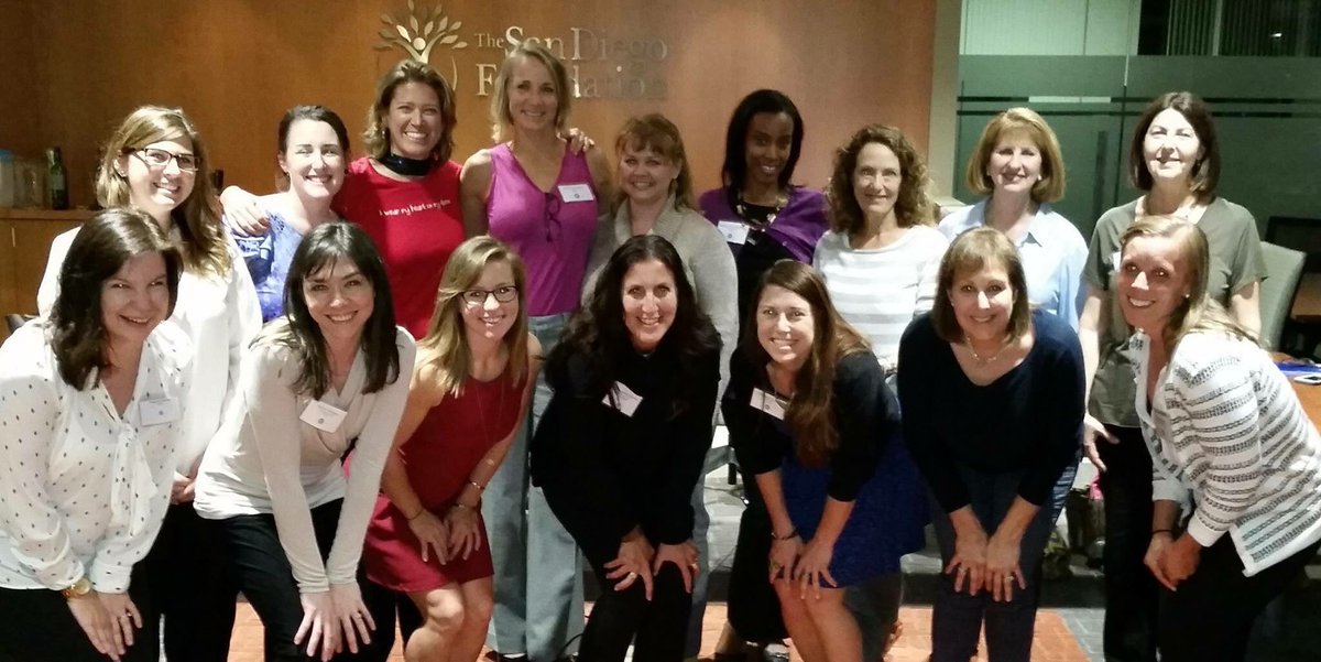 womengivesd's tweet image. Intelligent, creative, &amp;amp; dedicated women last night at the WGSD strategic planning meeting! Thanks Sabrina &amp;amp; Morgan!