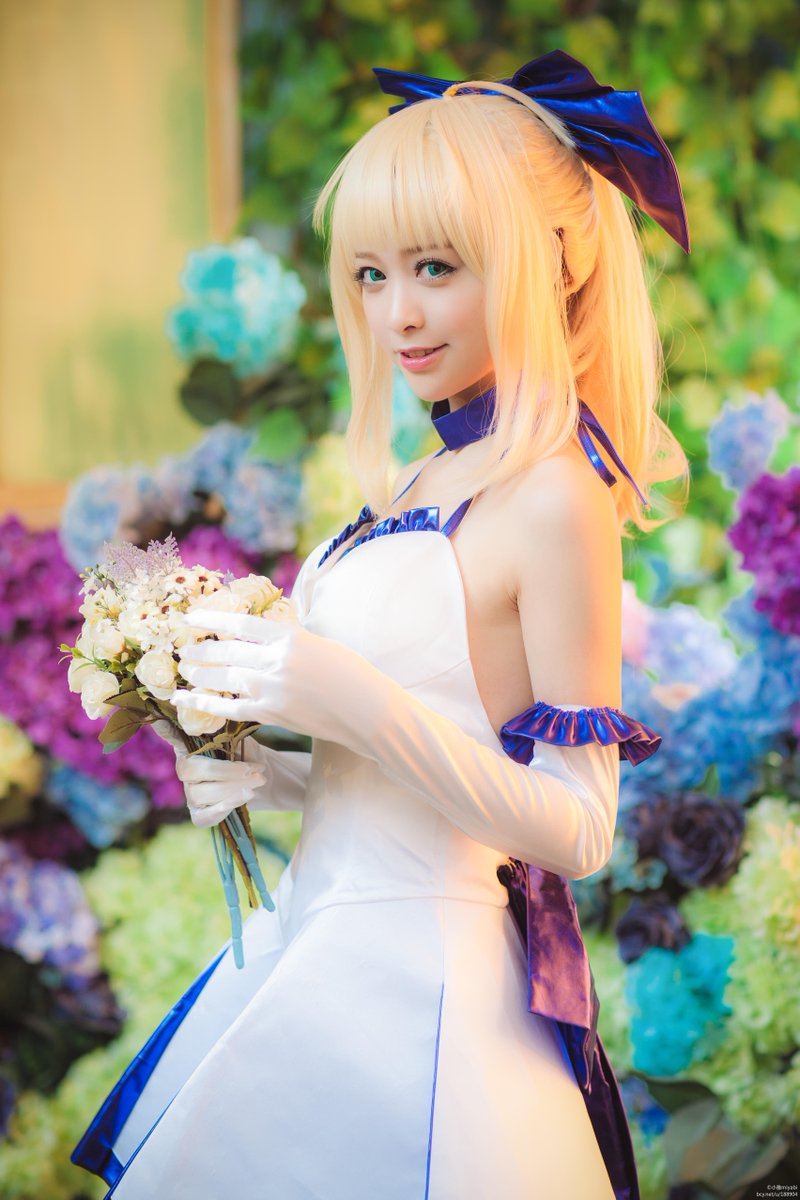 Cosplay Pics 小雅miyabi As Saber From The Fate Series T Co Pnv13isvd0