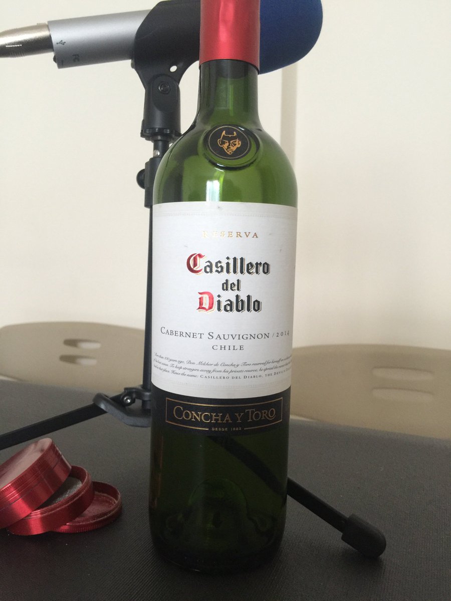 genexpodcast's tweet photo. In case anyone was interested in the wine that we so drank so affectionately. High class for this show. I know https://t.co/kLw0G345h9