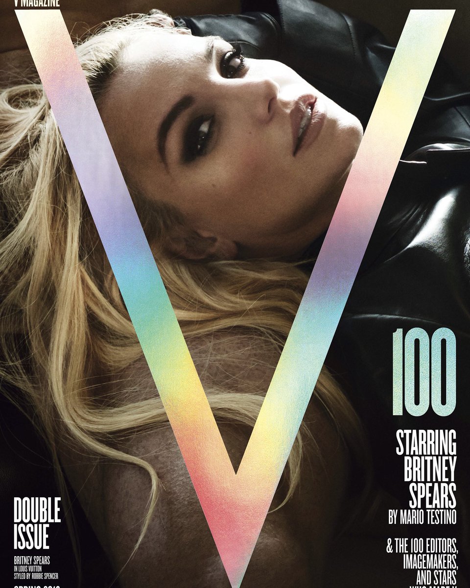 On stands this week!! @vmagazine and @MarioTestino know how to make mag cover magic. 💜 #V100