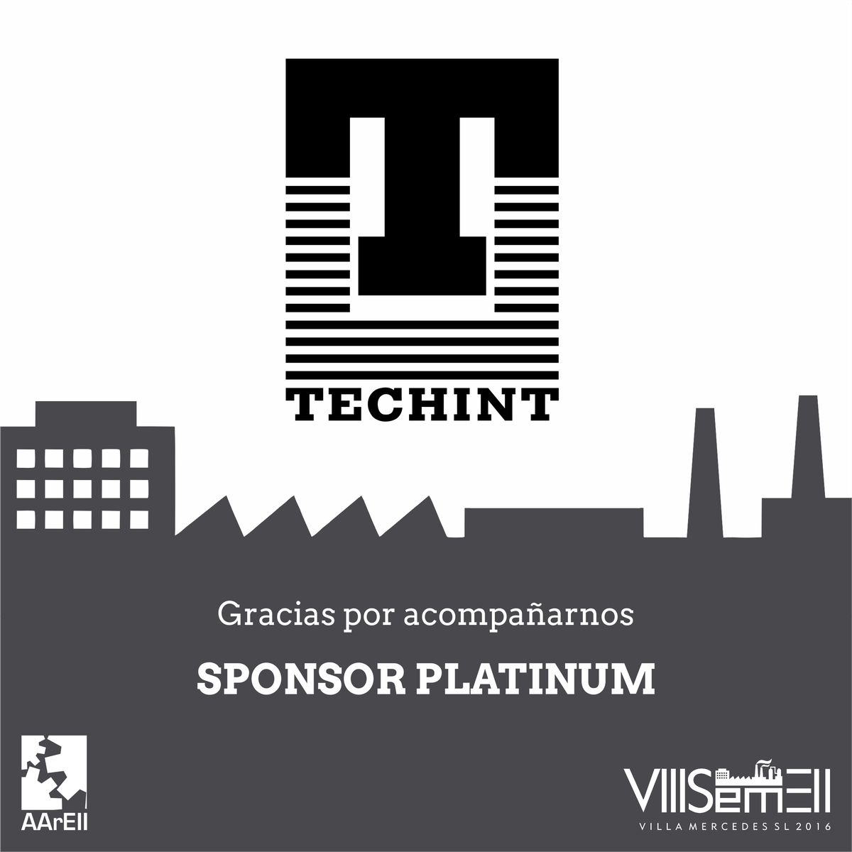 SemEII_'s tweet photo. Gracias Techint! Acompañando siempre los eventos #AArEII #SemEII2016 https://t.co/ETQ0NUCUQs