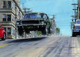 JackBrainAssoc's tweet image. Gorgeous shot of Bullitt, starring Steve McQueen!