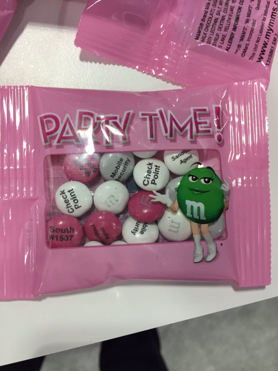 SecurityCat1's tweet photo. Party Time @ booth S1507!!! @CheckPointSW #RSAC2016 #checkpointsw #partytime https://t.co/HKn0733cd5