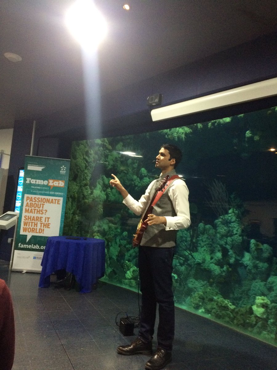 Mark_Lorch's tweet photo. Fabulous evening of science at #Famelab Hull. Congrats to @mvkuruvilla our very worthy winner. https://t.co/bsqr5shBM6