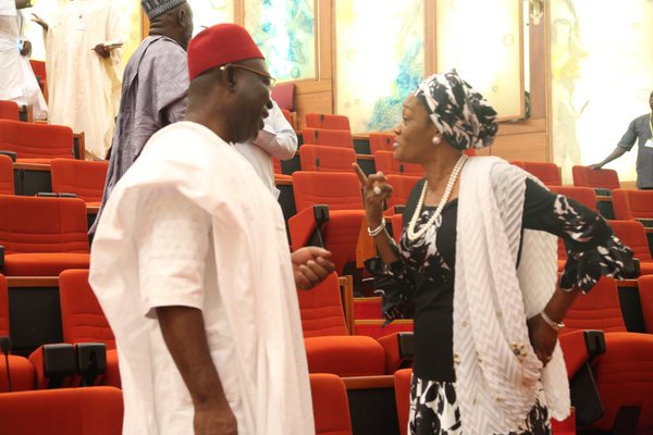 RenewedHopeUK's tweet photo. [PHOTO OF THE DAY] "Ekweremadu, we are watching you ooo ... don't try any wayo wayo here ooo" https://t.co/6f4Cz6COn7