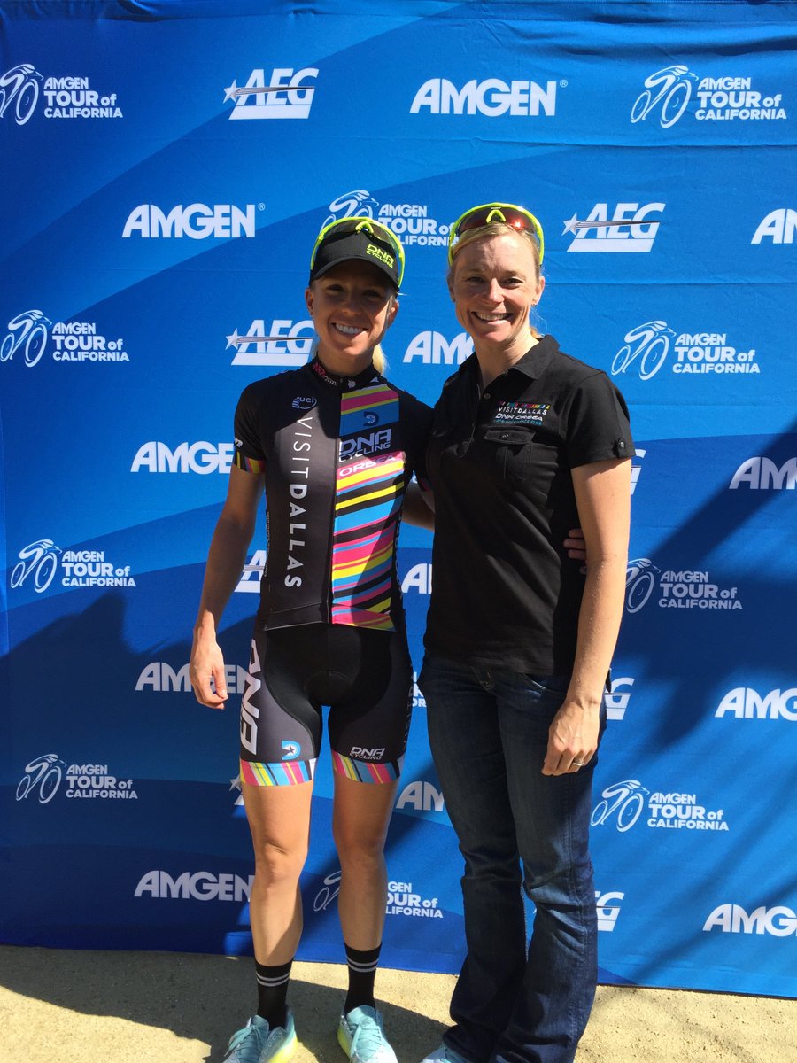 Awesome to work w/ good folks like this - Kemi, cofounder of the team, and Mandy Texas Bike Racer. Stoke Level +1