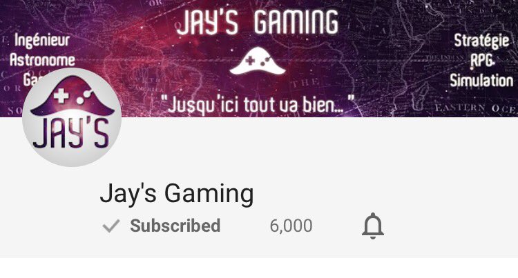 Lolinetteu's tweet photo. Gratz @JaysGamingTwit pour les 6k abonnés ! https://t.co/tZU3NOMaud