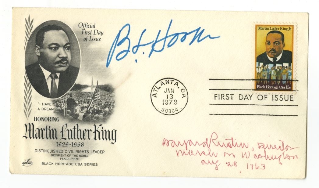 JGAutographs's tweet photo. #BenjaminHooks & #BayardRustin - American #CivilRights #Autograph #Auction Closes Tonight https://t.co/RQnDa8DTcZ https://t.co/LwA85awBuV