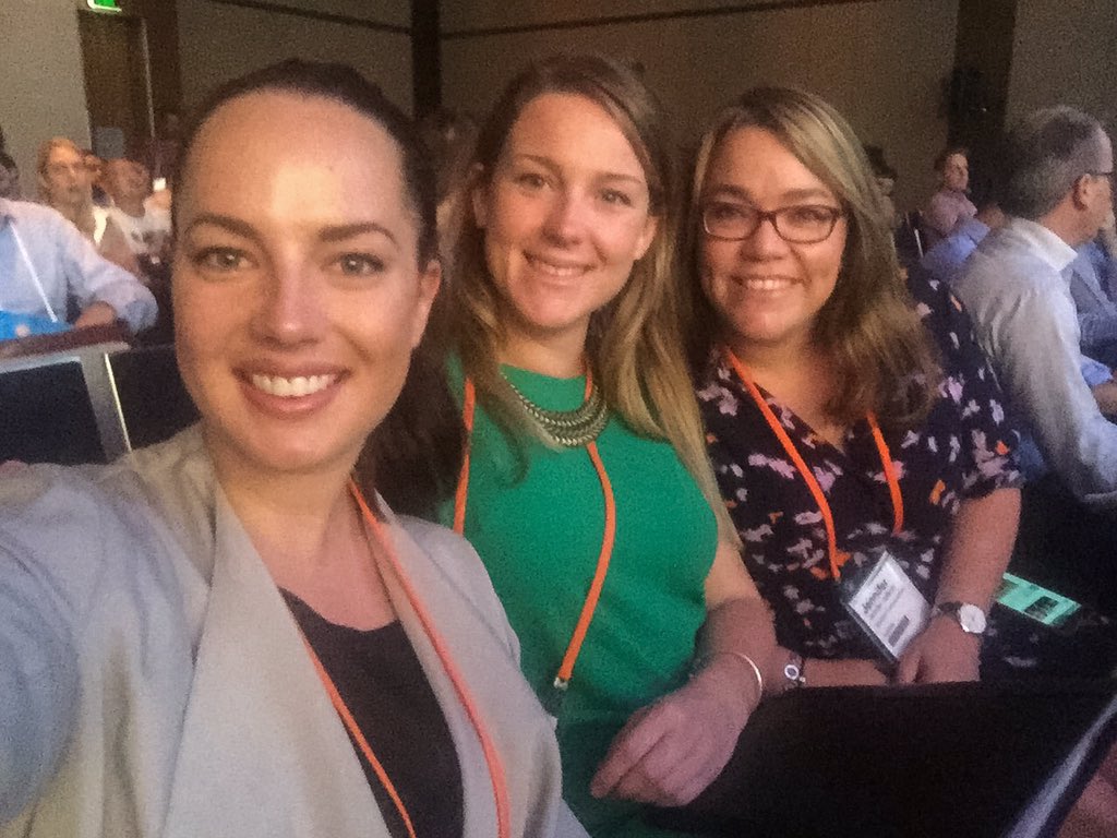 The <a href="/SpectrumPR/">Spectrum PR</a> team ready for TC Sydney #data16 🤓📶✔️😎 <a href="/jjennifer/">Jennifer Jefferys</a> <a href="/BayleyKite/">BK</a>