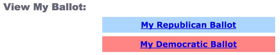 rosslebeau's tweet photo. Maybe not the best color choices here, https://t.co/T7cfB58BM7 #voteMA #UX https://t.co/wVUlSSzmZd