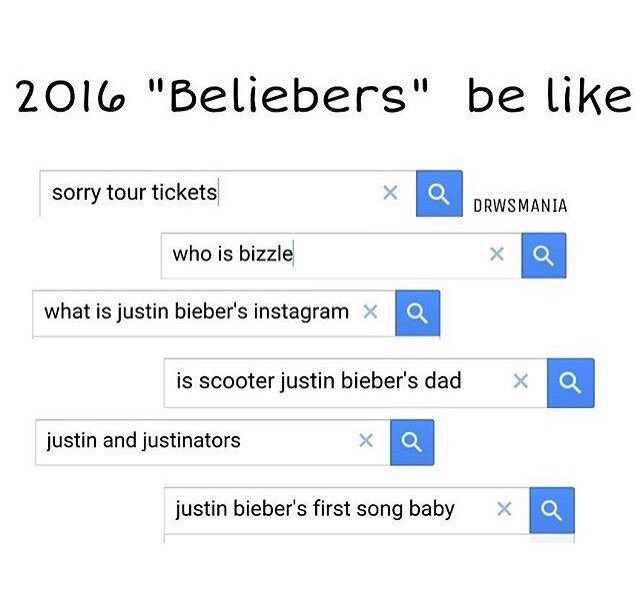 typicalfvngirl's tweet photo. 2016 'beliebers' be like https://t.co/m7enjMUPDQ