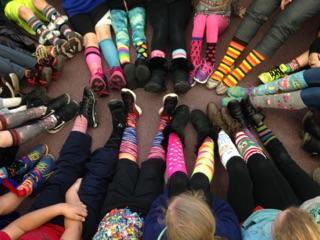 Crazy sock day!!