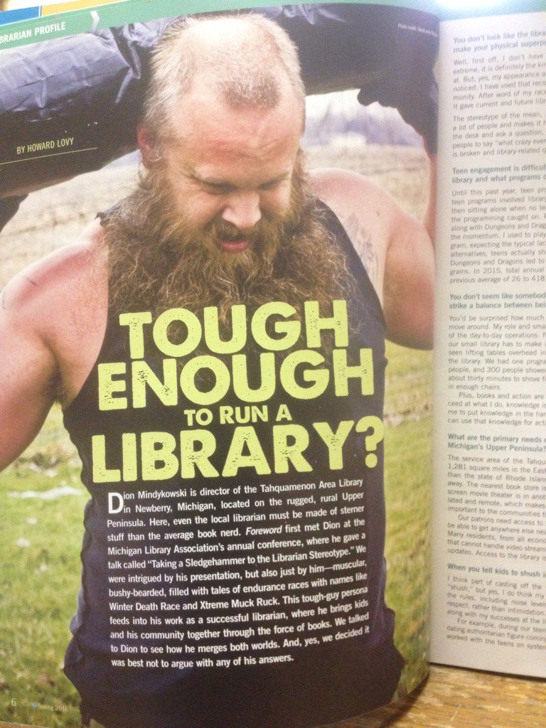 DMindykowski's tweet image. Spring issue of @ForewordReviews out now! Read my interview featuring #libraries #stereotypes &amp;amp; #electricshock.