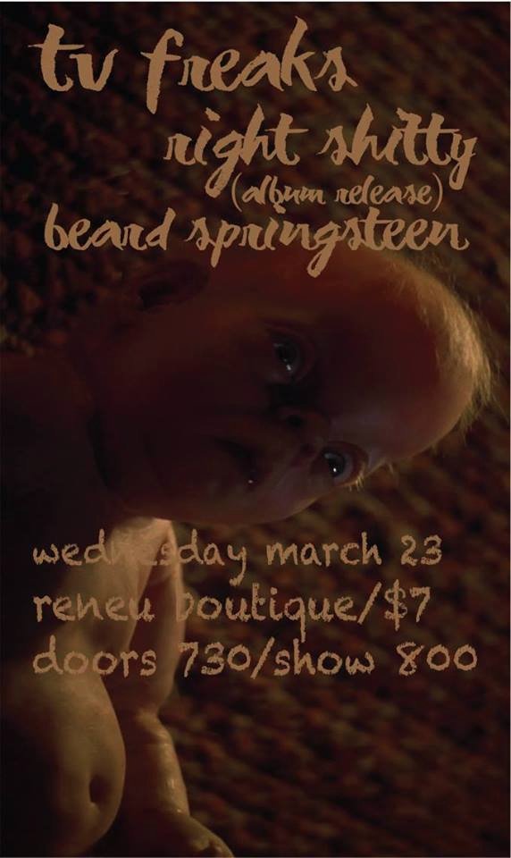 beardspringst's tweet image. Fredericton! We're playing with TV Freaks and @RightShitty on the 23rd at @reneuboutique. facebook.com/events/1024721…