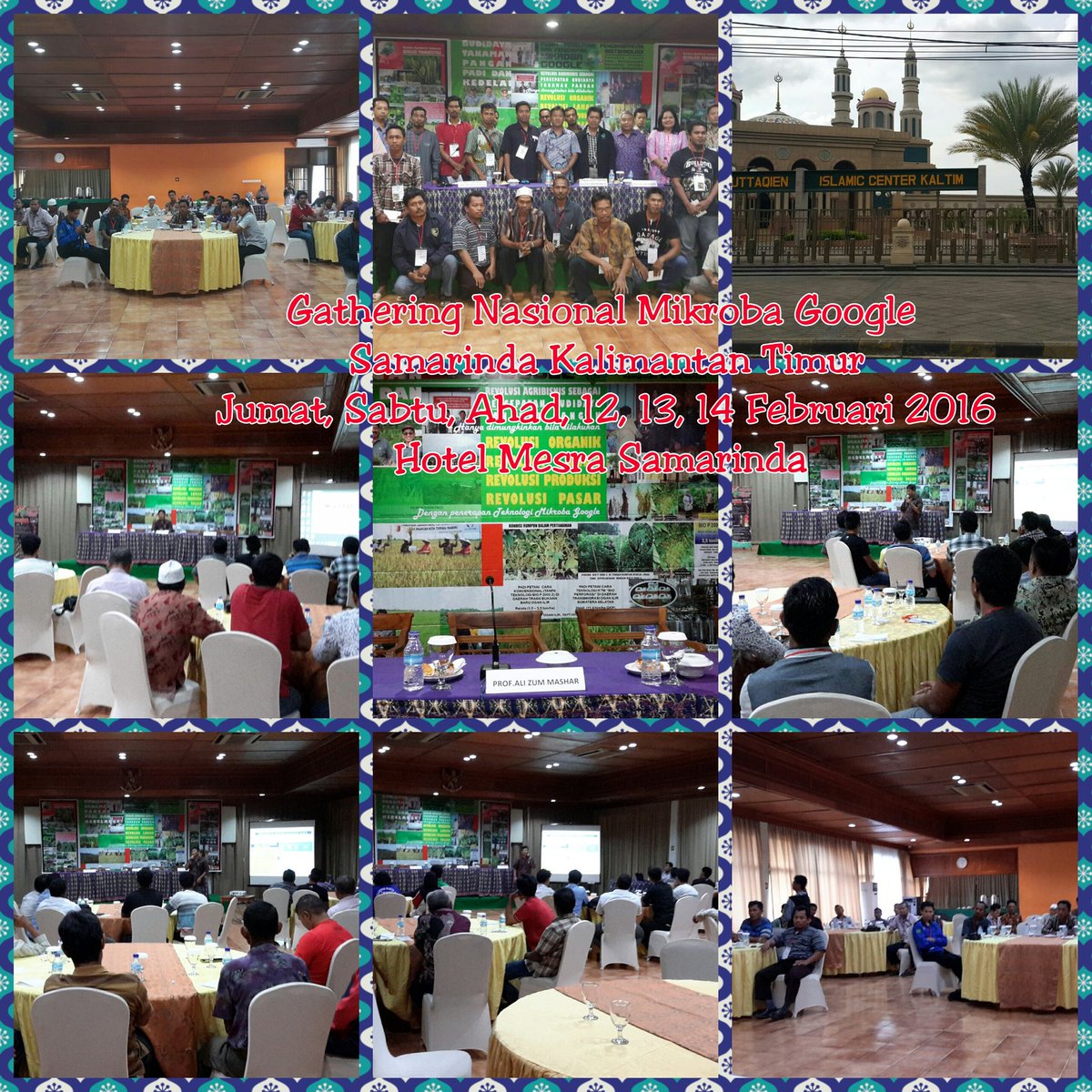 MikrobaGoogle's tweet photo. Suasana gathering Nasional Samarinda
#Gambut
#Batubara
#pupukdolomite
#pupukurea
#pupuknpk https://t.co/7GOqkk8Zw3