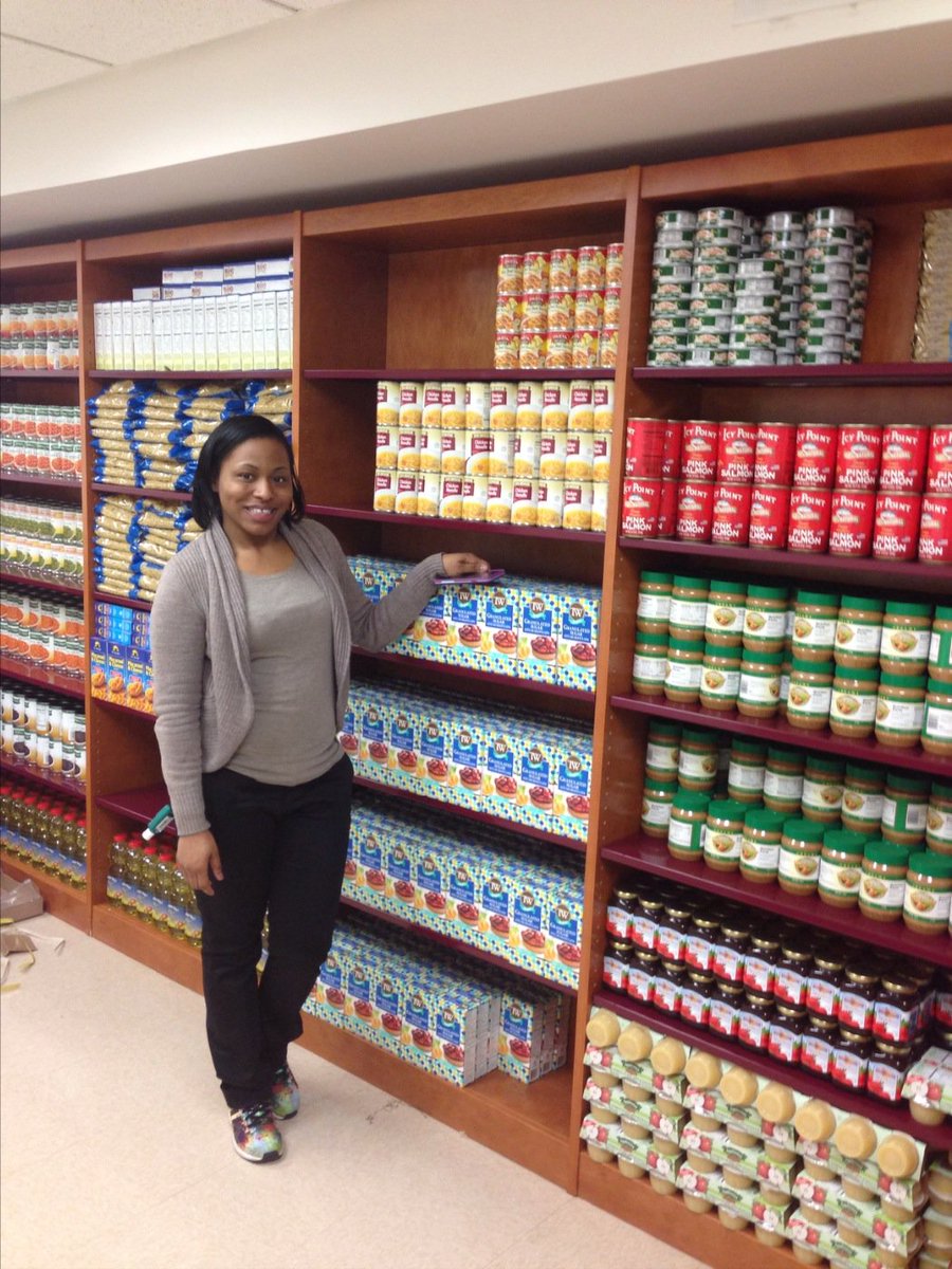 Ms_RiveraPolanc's tweet photo. # Entrada Academy's food pantry #MsMatthews who wrote the grant for our school! https://t.co/UDkm99FgTz