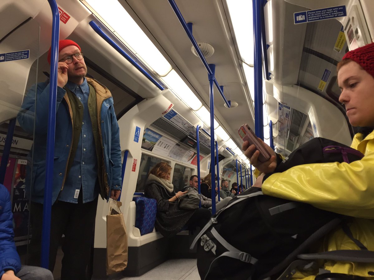 hello_vanluke's tweet photo. These two just work. On the tube but not together. I just hope they're in happy relationships #wesandersonlovestory https://t.co/3u3u2MM4KP