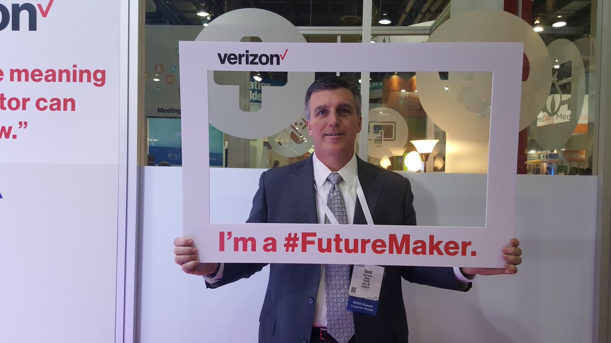 MJEnthusiastLB's tweet photo. #HIMSS16 David Smith is a #futuremaker--helping @VZEnterprise customers drive better care outcomes. @channelsmart https://t.co/MCER44sa4P