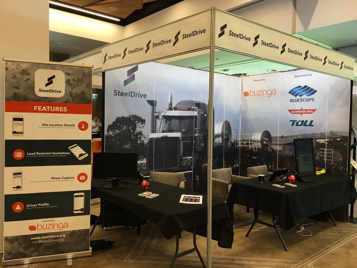 steeldriveapp's tweet photo. Come see us at the #alcforum2016 Brought to you by @BuzingaApps1 @BlueScope K&S Corporation and Toll! https://t.co/Ga4SbK5H1v