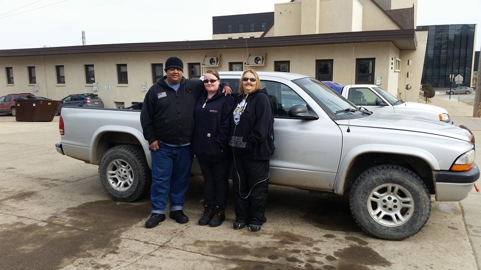 Serventi family donate Dodge Dakota truck to YWCA resident! #EmpoweringWomen #Minot