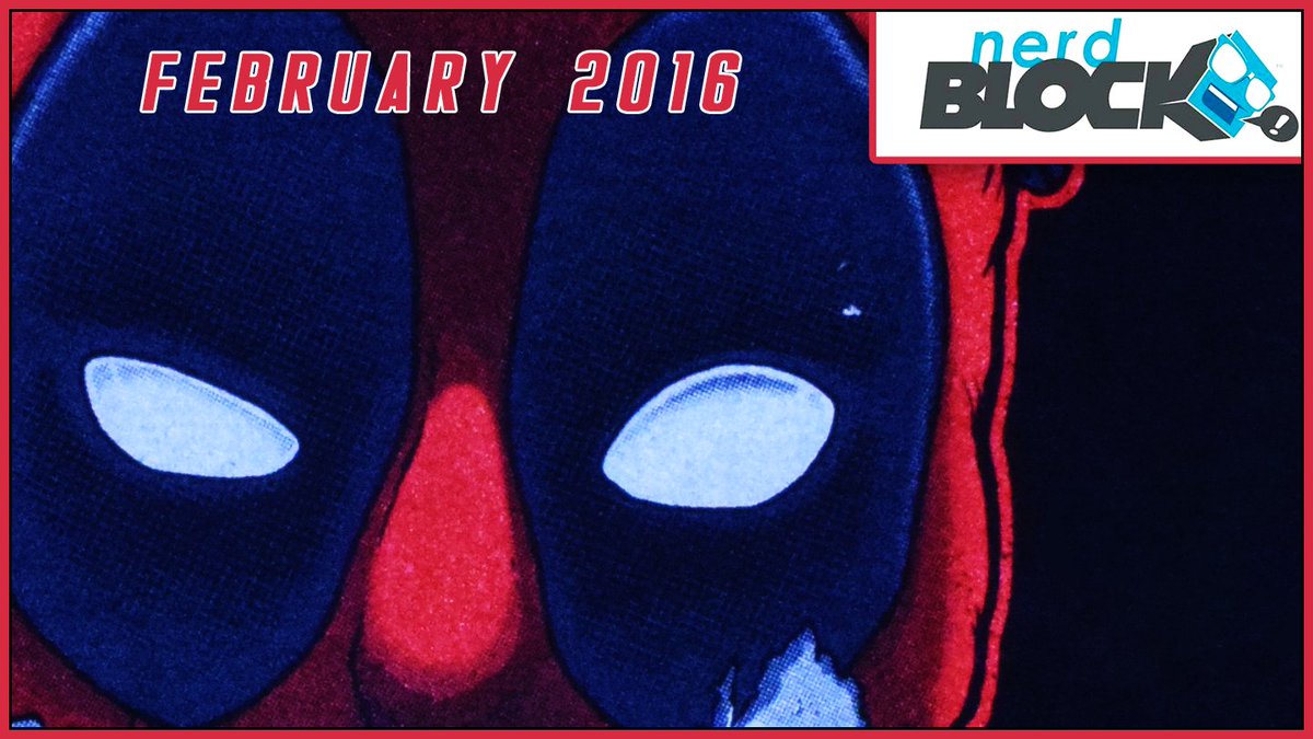 TheeBumbles's tweet image. Tomorrow! February #NerdBlock Unboxing!
9 AM EST!