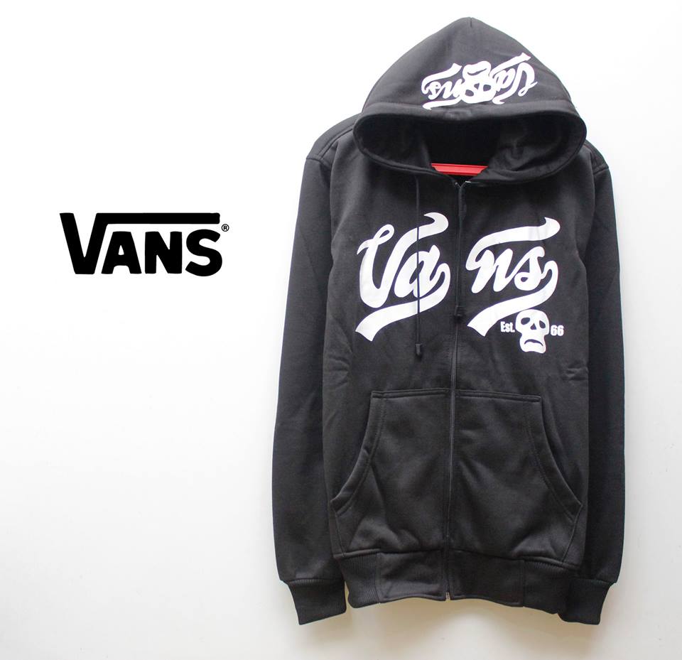 Jaket Vans || Bahan Cotton Fleece || Size Fit L || Harga murah, kualitas mahal (y) facebook.com/kenai.group