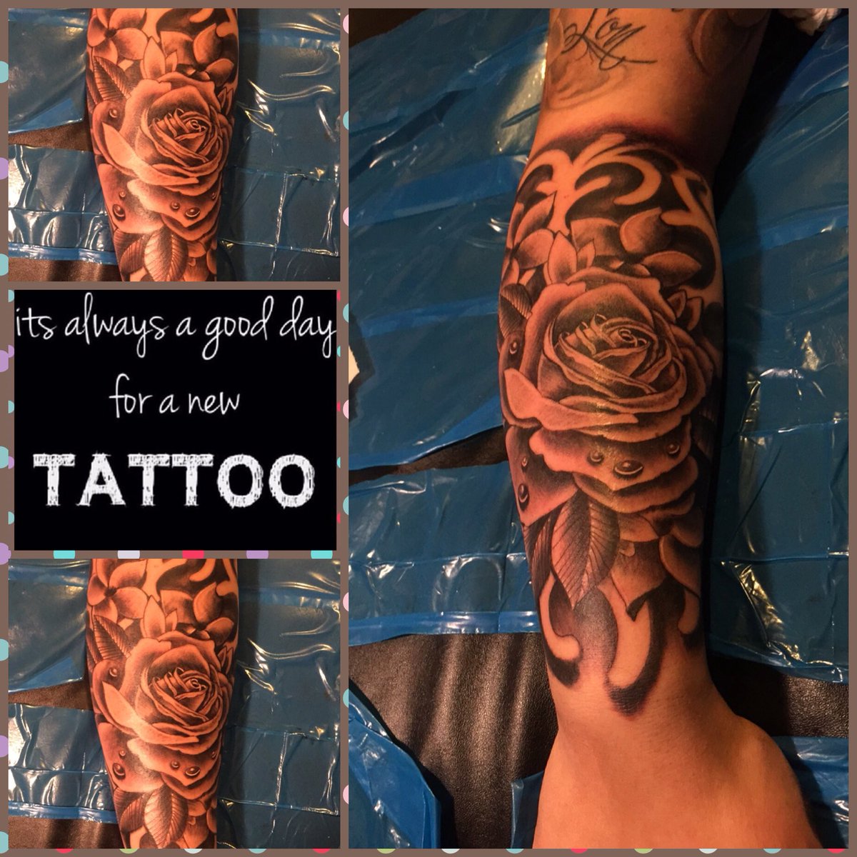 michi_06106's tweet photo. Love my new tattoo hopefully finish up that sleeve soon!! #newtattoo https://t.co/tefvTiksNB