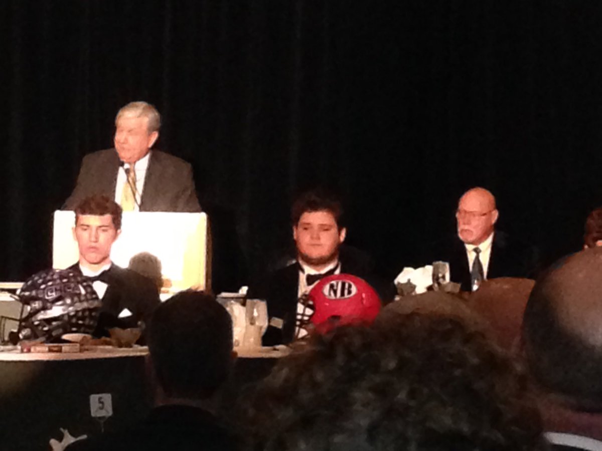 Such a great evening celebrating <a href="/tyler_sammons/">Tyler James</a> and all the other great athletes at the That's My Boy banquet.